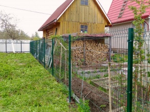3D заборы 15 метров фото в Пушкино